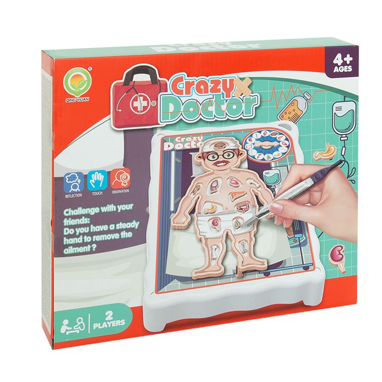 Crazy Doctor, operacja, gra zręcznościowa