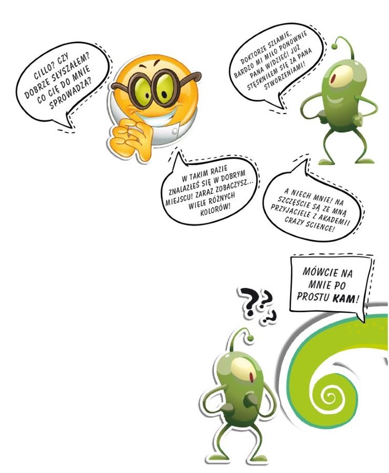 Crazy Science, Slime kameleon, zestaw kreatywny