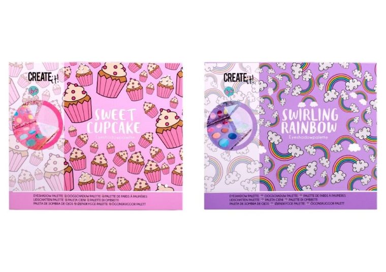 Create It! paleta cieni, pastelowe