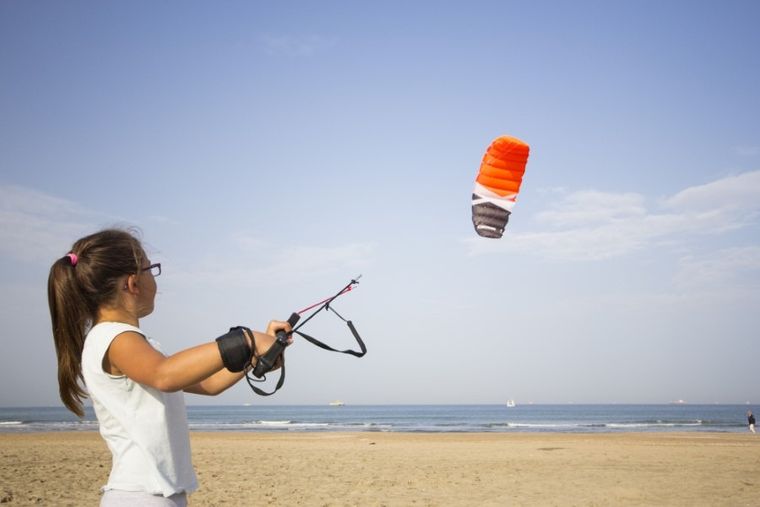 Cross Kites, Boarder 2.5 Fluor Orange, latawiec treningowy