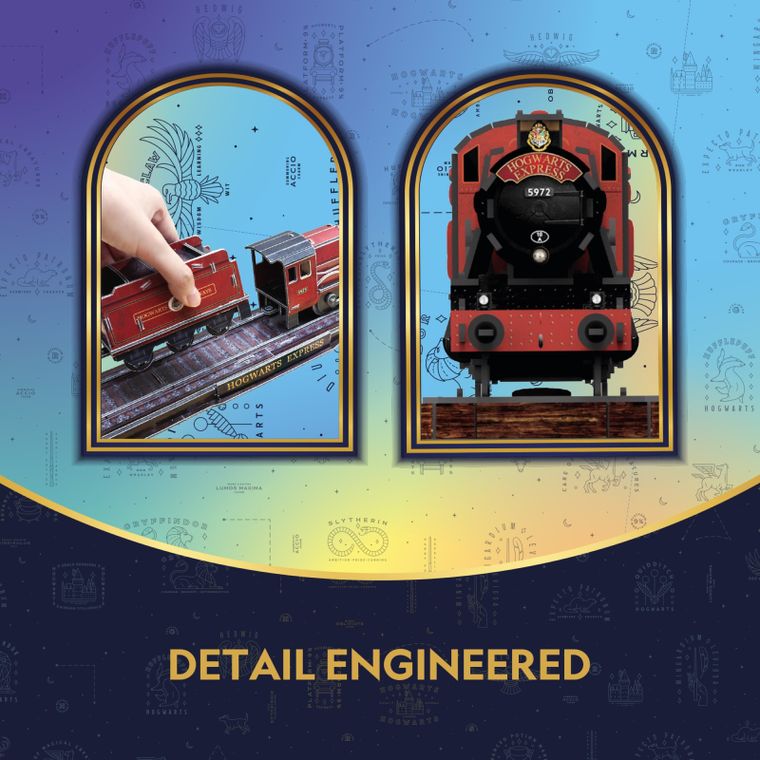 Cubic Fun, Harry Potter Hogwart Express, puzzle 3D, 172 elementów