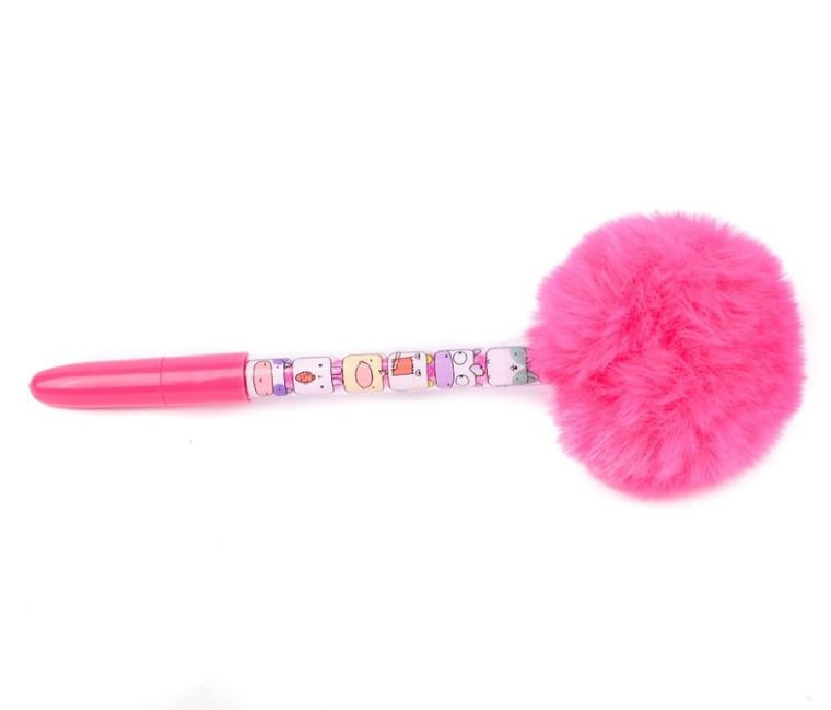 Cubie Squad, długopis, z pomponem