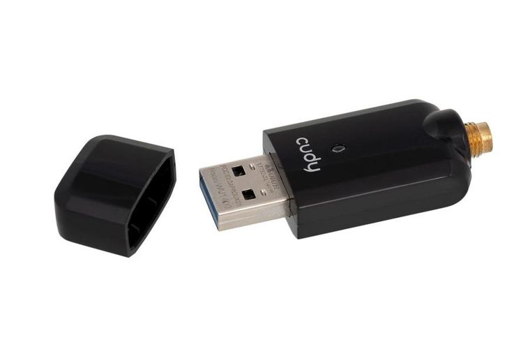 Cudy, karta sieciowa, WU1400 AC1300 USB 3.0, z anteną zewnętrzną 5dbi