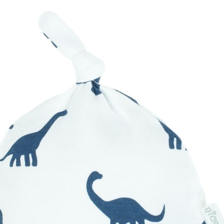 Czapka chłopięca, biała, Nicol