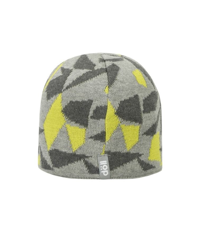 Czapka chłopięca, dwustronna, szara, Döll