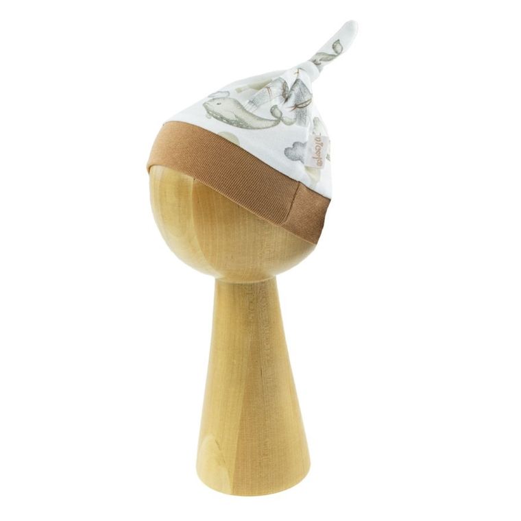 Czapka chłopięca, ecru, Nicol