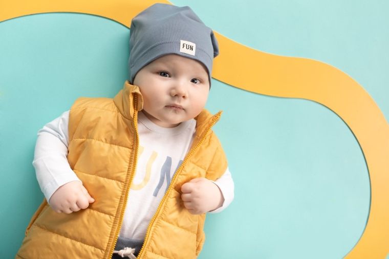 Czapka chłopięca, niebieska, Fun, Pinokio