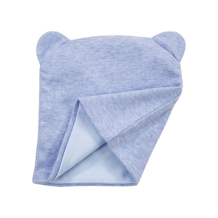 Czapka chłopięca, niebieska, hipopotam, Eevi