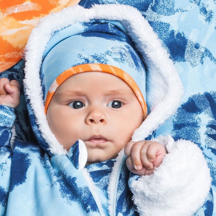 Czapka chłopięca, niebieska, Nicol