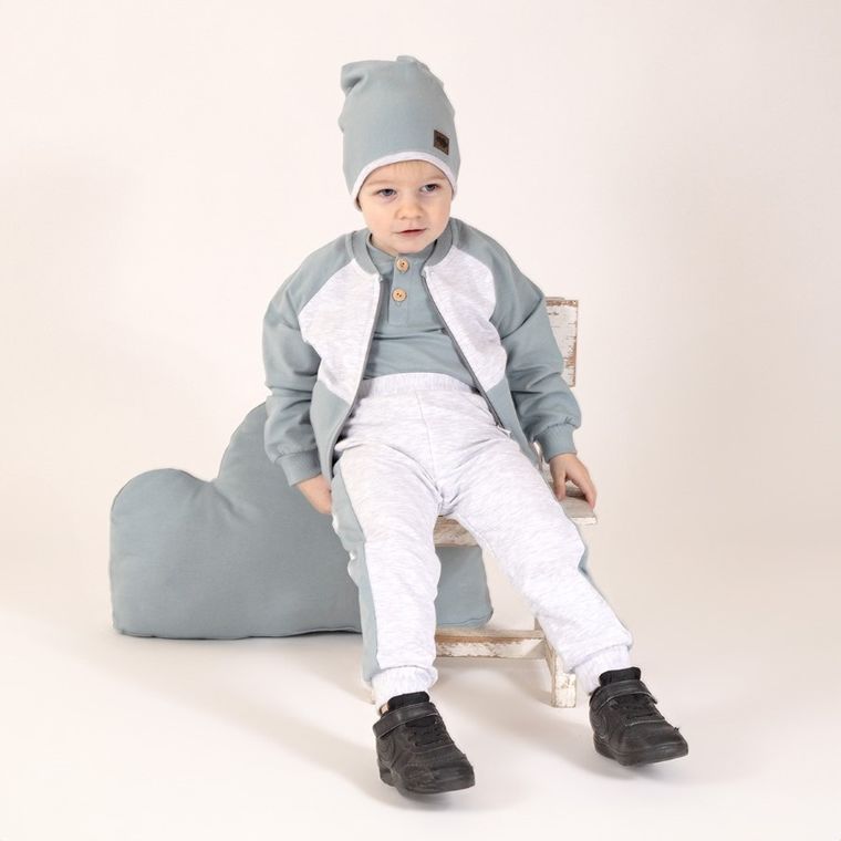 Czapka chłopięca, niebieska, Nicol