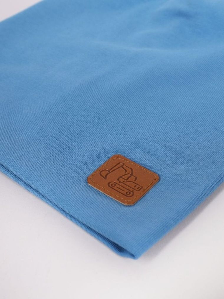 Czapka chłopięca, niebieska, Yoclub