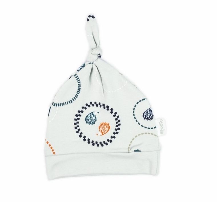 Czapka chłopięca, szara, leśne zwierzęta, Nicol