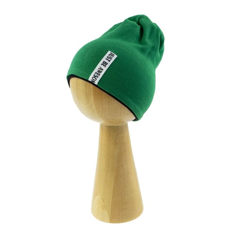 Czapka chłopięca, zielona, Nicol