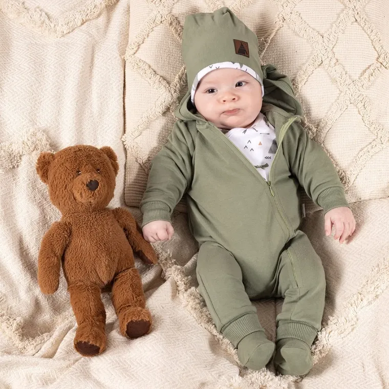 Czapka chłopięca, zielona, Nicol