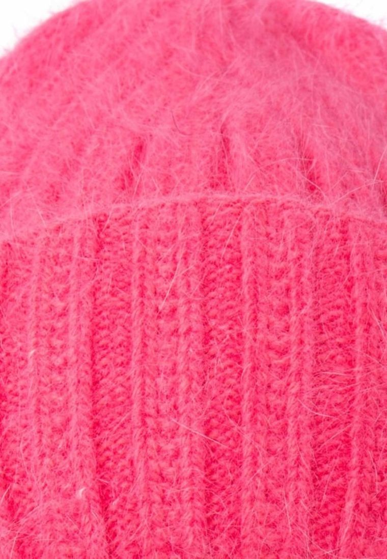 Czapka damska, różowa, Ambra