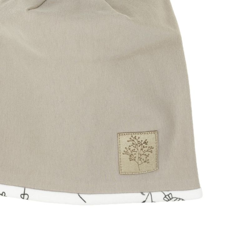 Czapka dziewczęca, beżowa, Nicol