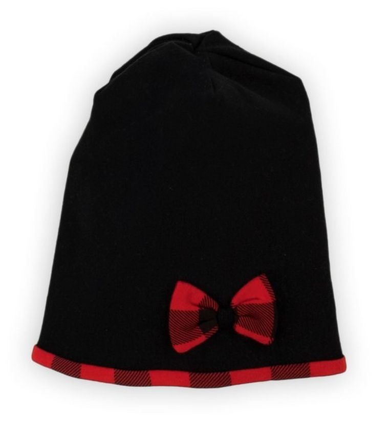 Czapka dziewczęca, dwustronna, mix, Nicol