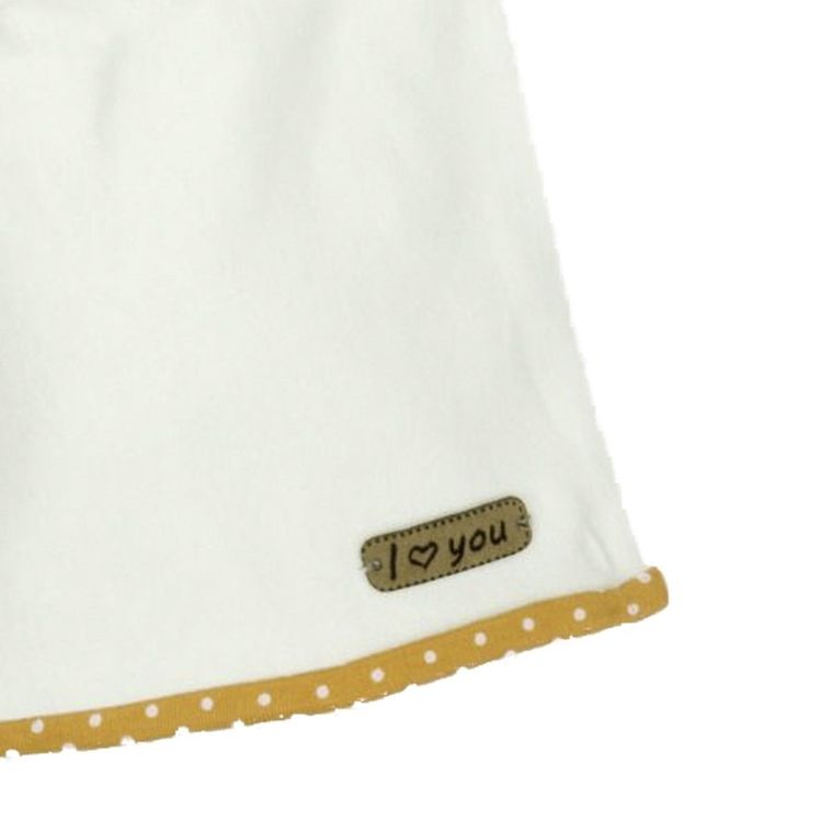 Czapka dziewczęca, ecru, Nicol