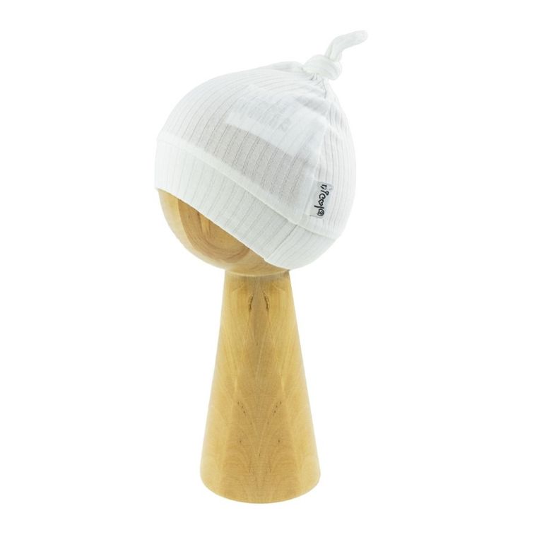 Czapka dziewczęca, ecru, Nicol