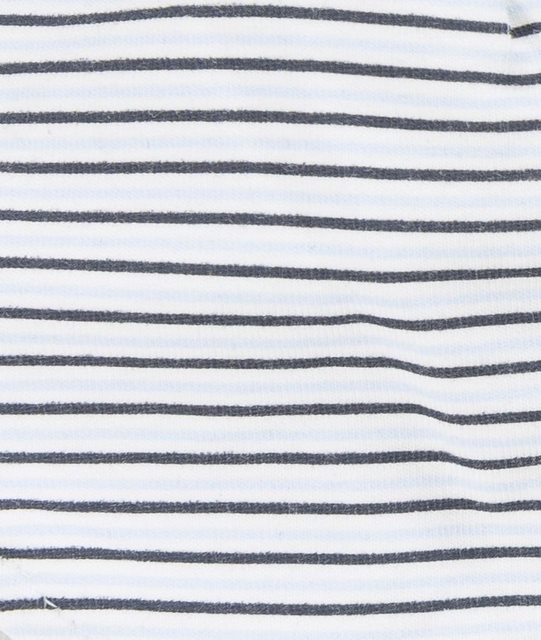 Czapka niemowlęca dwustronna, wiązana, biała, Döll