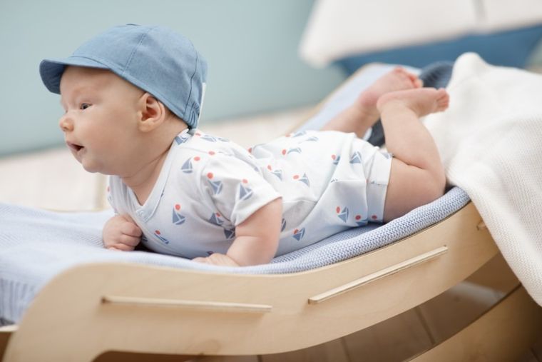 Czapka z daszkiem chłopięca, denim, Sailor, Pinokio