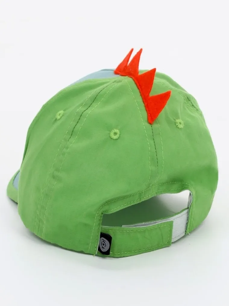 Czapka z daszkiem chłopięca, zielona, Yoclub