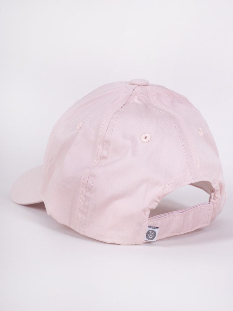 Czapka z daszkiem dziewczęca, różowa, Yoclub