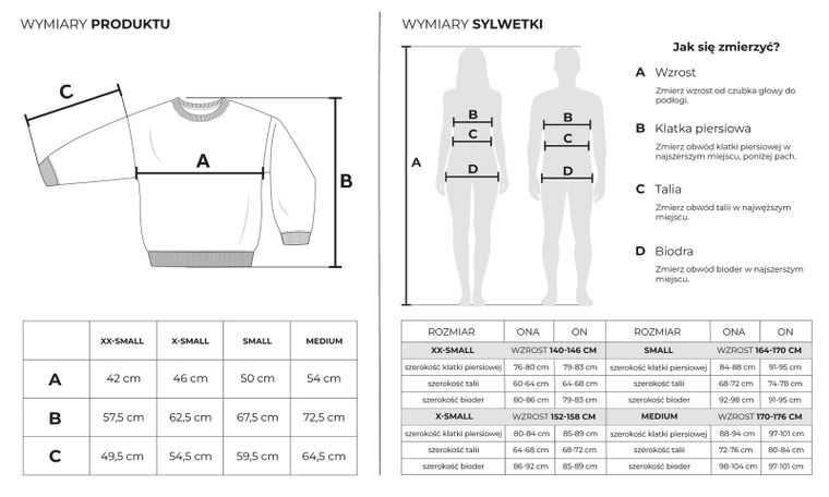 Czarna bluza basic z kapturem oversize NOWEAR