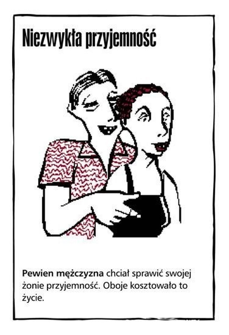 Czarne Historie 5, gra karciana