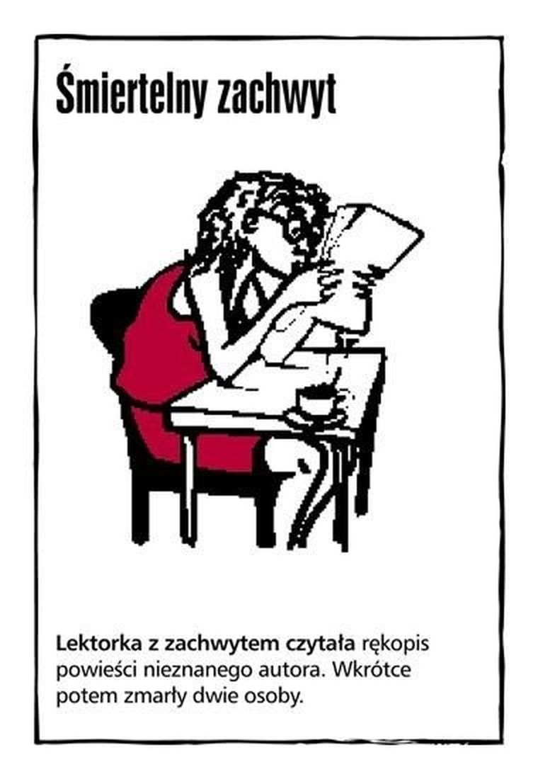 Czarne Historie 7, gra karciana