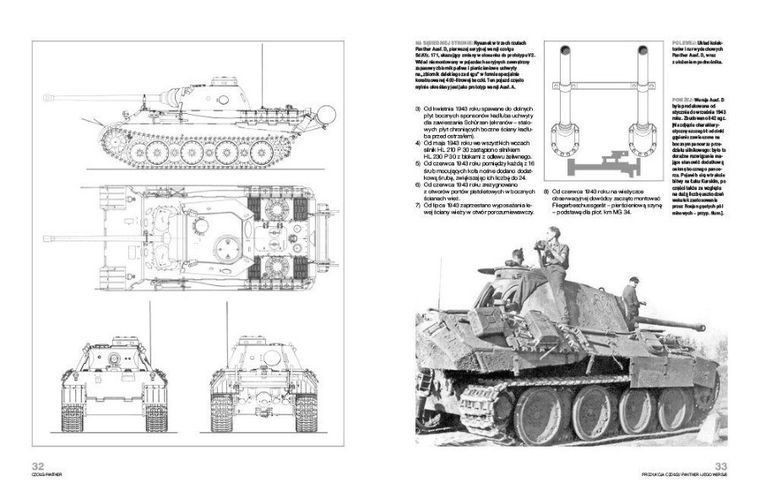 Czołg PzKpfw. V Panther Historia – budowa – eksploatacja