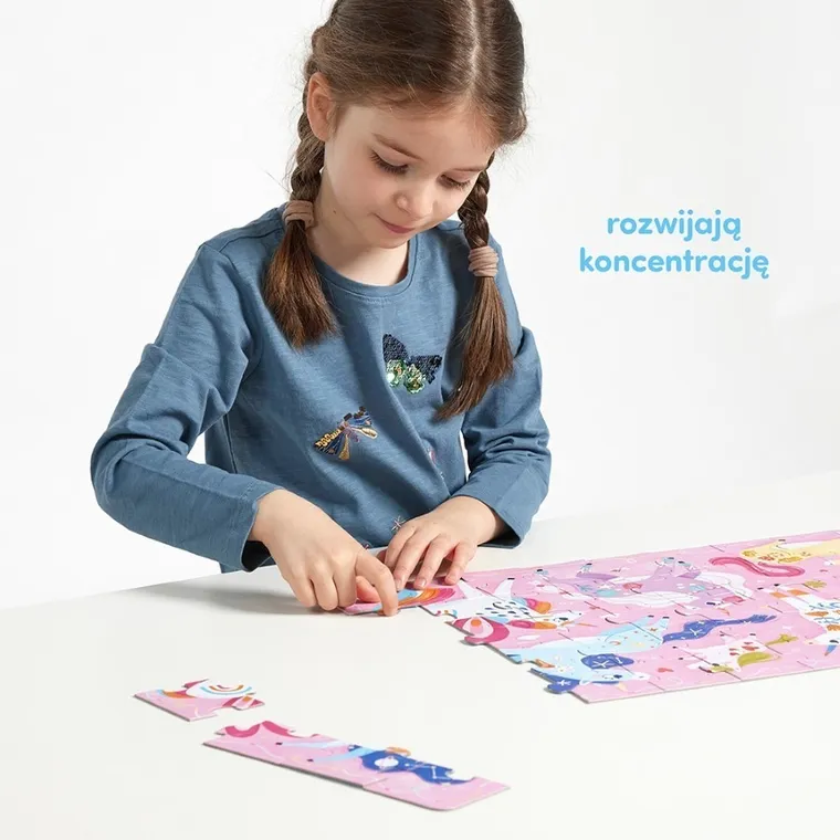 CzuCzu, Ach Jednorożce, puzzle, 60 elementów, 4+