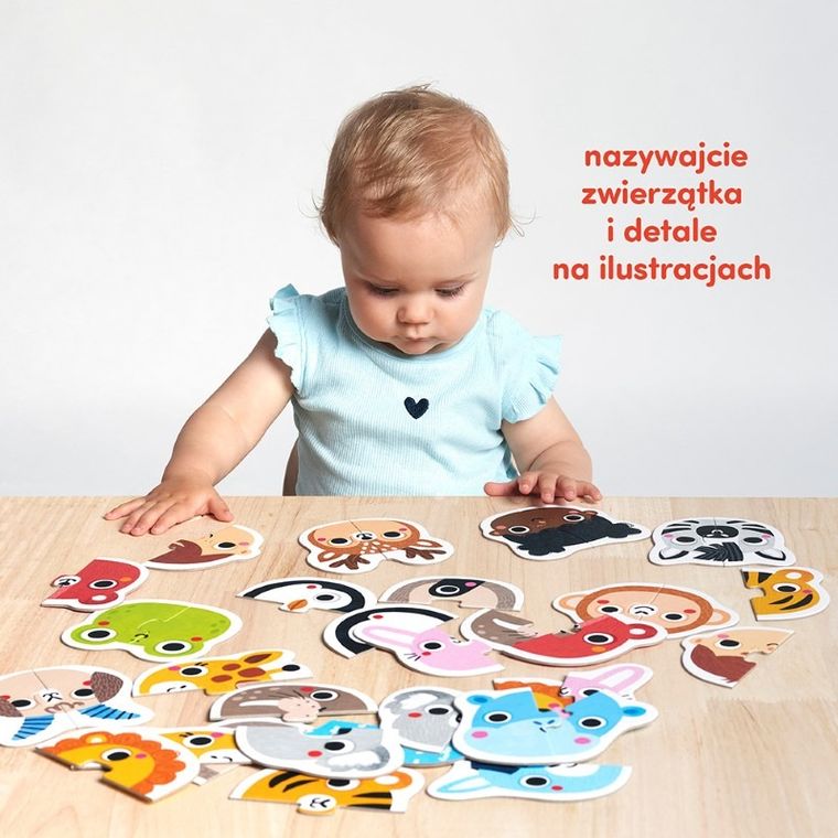 CzuCzu, Buzie dla dzieci, pierwsze puzzle, 15m+