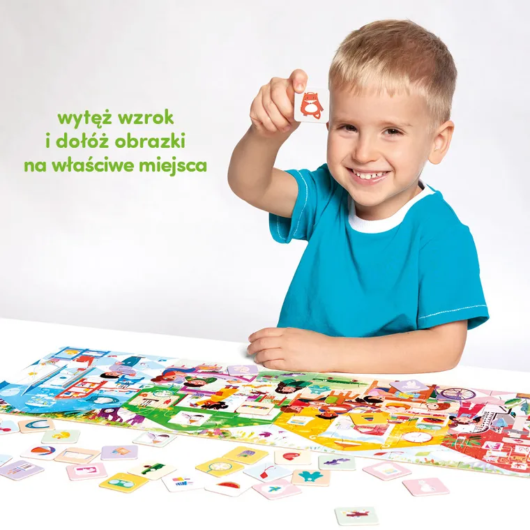 CzuCzu, Co robimy w przedszkolu, puzzle, 40 elemnetów