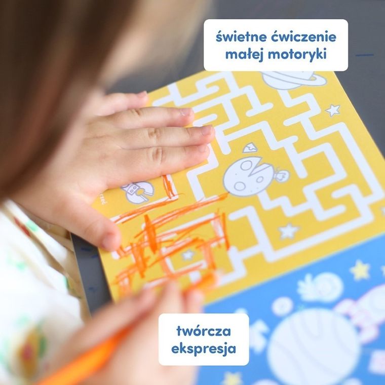 CzuCzu, Dłuuugie kolorowanki, Kosmos