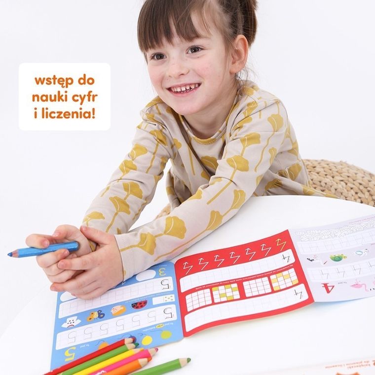 CzuCzu, Dłuuugie rysowanki, Piszę cyfry, 5+