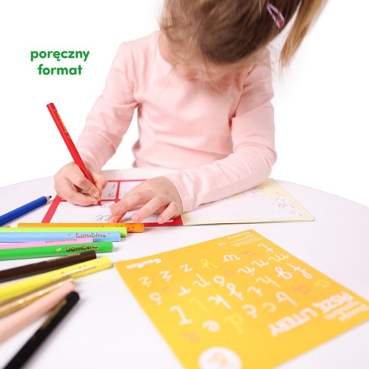 CzuCzu, Dłuuugie rysowanki, Piszę litery, 5+