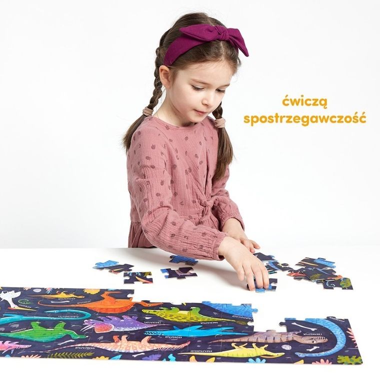 CzuCzu, Grr Dinozaury, puzzle, 60 elementów, 4+