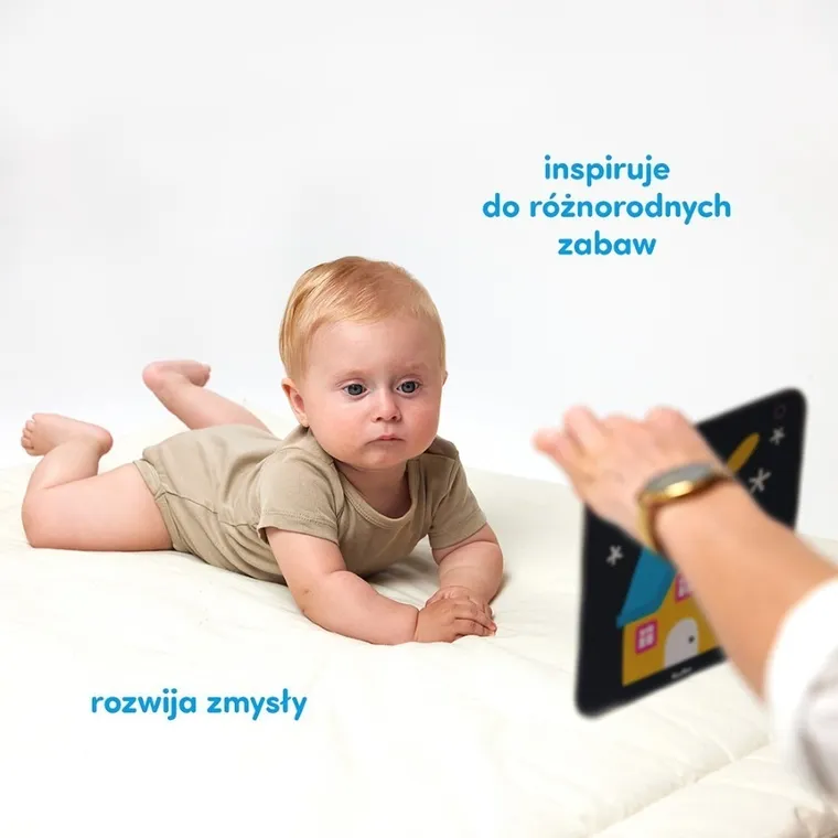 Czuczu, karty kontrastowe, duże, 6m+