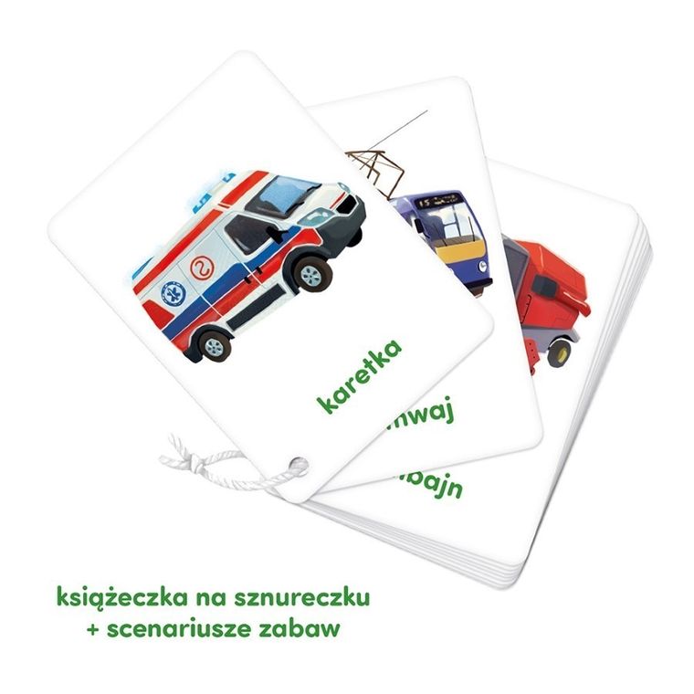 CzuCzu, Karty obrazkowe, Pojazdy