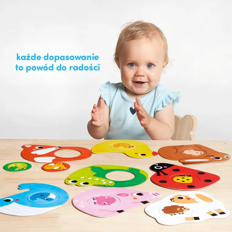 CzuCzu, Maluszki, pierwsze puzzle, 12m+