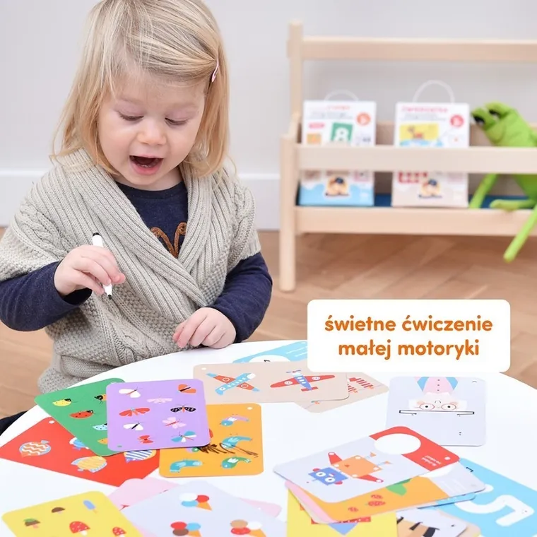 CzuCzu, Poznaję cyfry, zabawy edukacyjne z pisakiem zmazywakiem