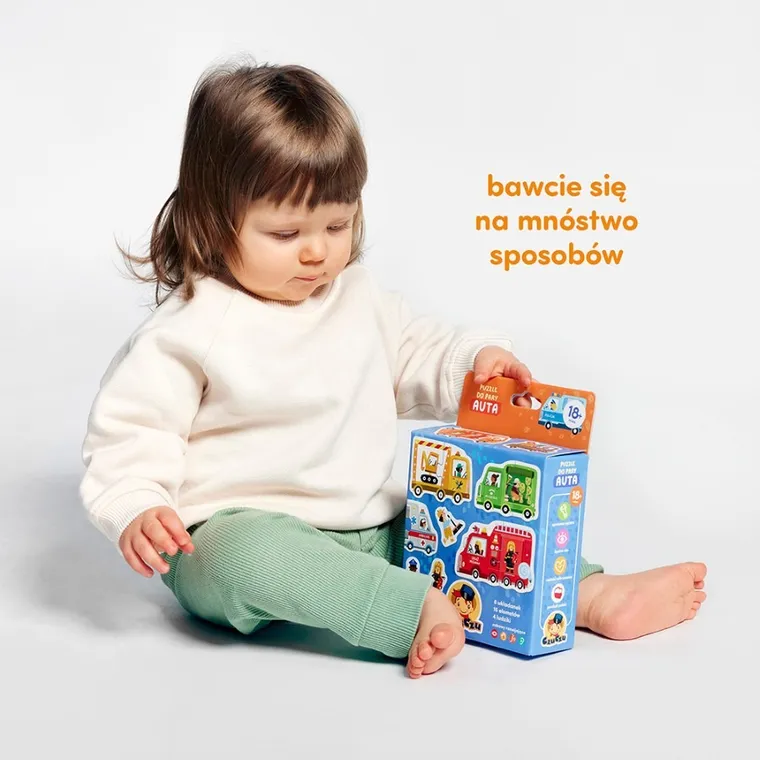 CzuCzu, puzzle do pary, Auta