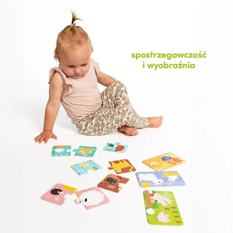 CzuCzu, puzzle do pary, Zwierzątka z gospodarstwa