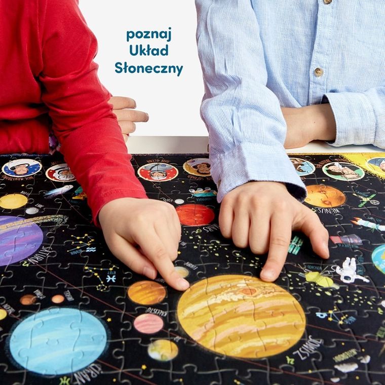 CzuCzu, puzzle odkrywcy, Układ Słoneczny, 300 elementów