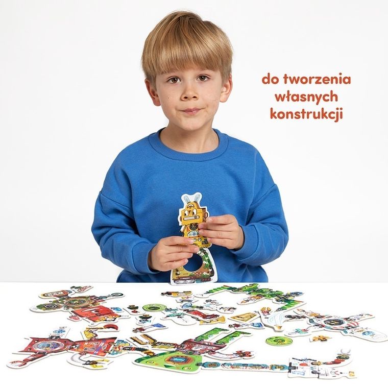 CzuCzu, Robot Lab, puzzle kreatywne