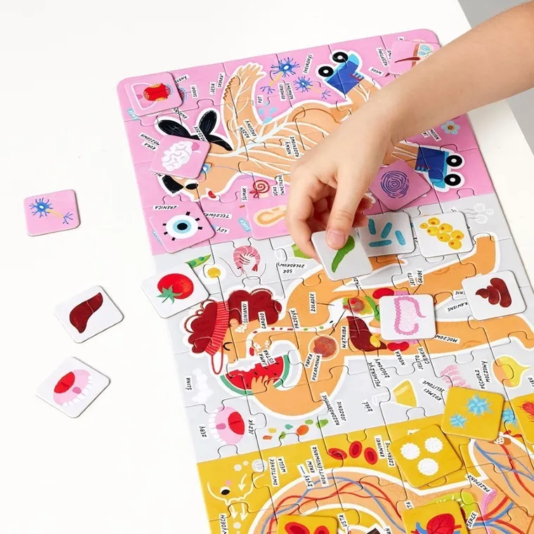 CzuCzu, Tak działa moje ciało, puzzle, 96 elementów