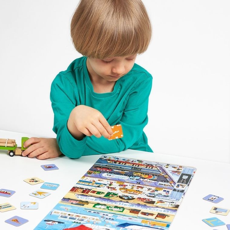 CzuCzu, Tak działa transport, puzzle