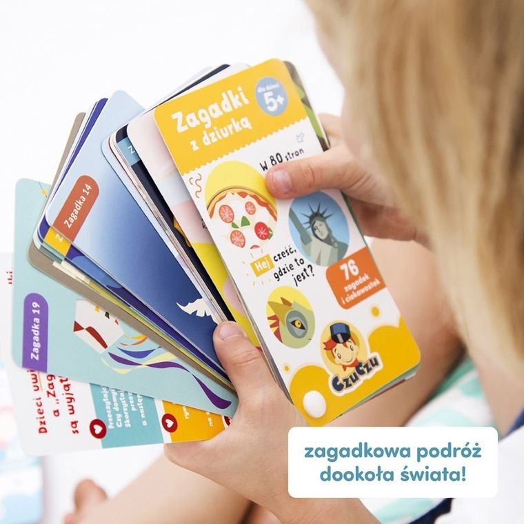 CzuCzu, Zagadki z dziurką dla dzieci