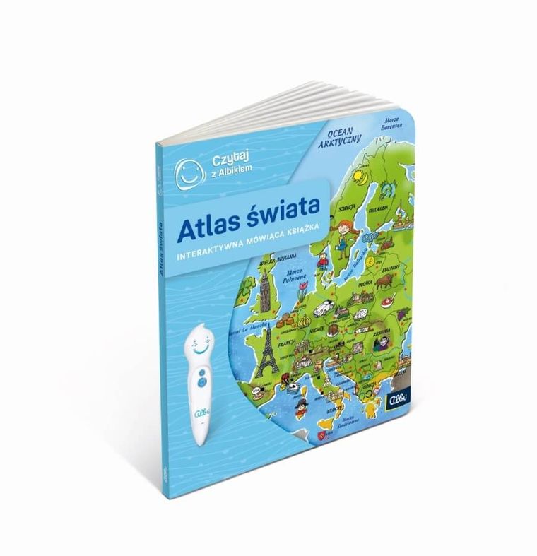 Czytaj z Albikiem. Atlas świata